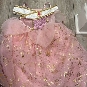Disney Aurora costume from Bippity Boppity boutique. Size 5-6